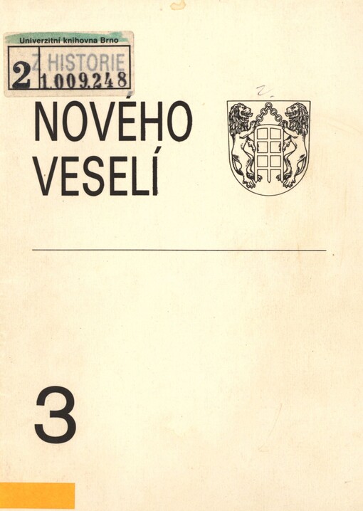 Život na statku Nové Veselí: 1564-1709