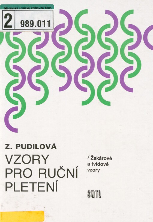 Vzory pro ruční pletení: žakárové a tvídové vzory