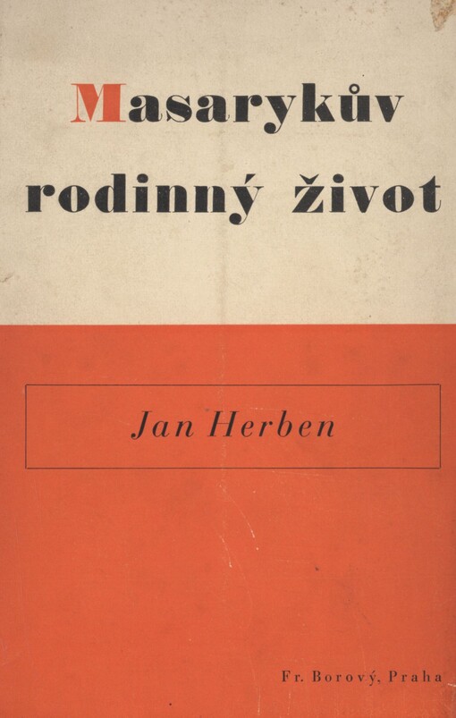 Masarykův rodinný život