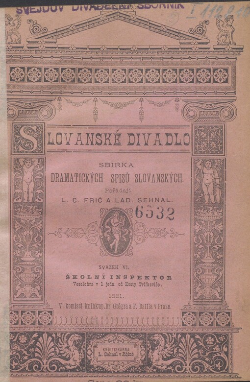 Školní inspektor: veselohra v jednom jednání