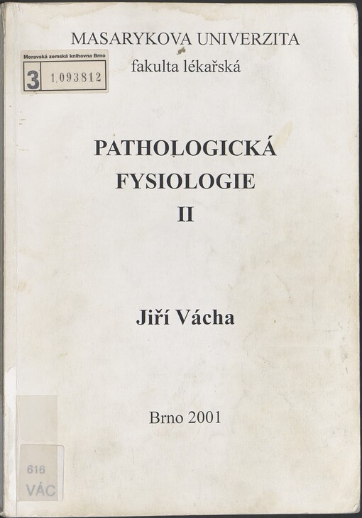 Pathologická fysiologie