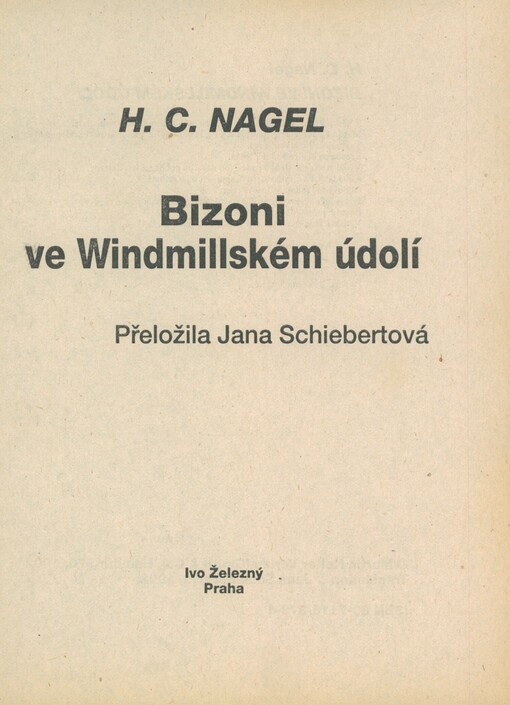 Bizoni ve Windmillském údolí