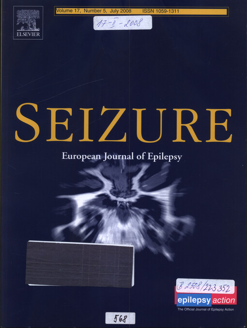 Seizure : the journal of British Epilepsy Association