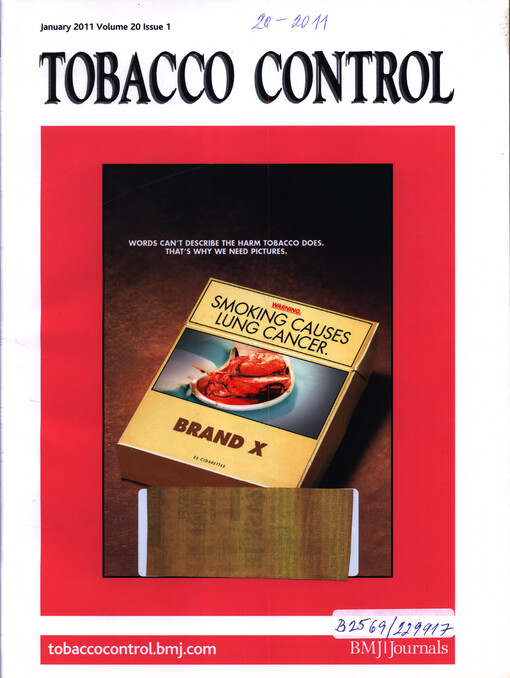 Tobacco control