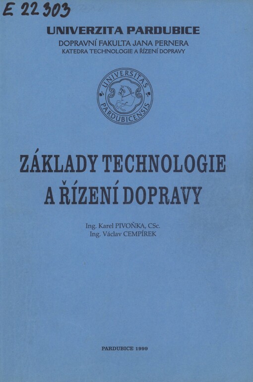 Základy technologie a řízení dopravy