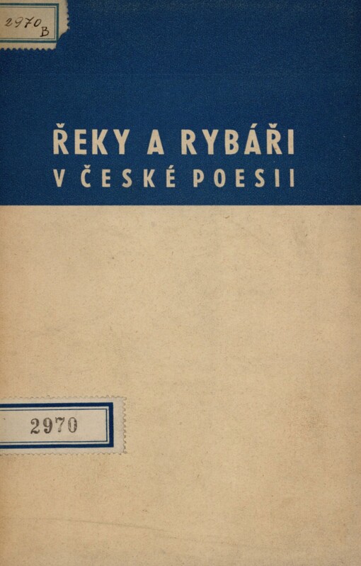 Řeky a rybáři v české poesii