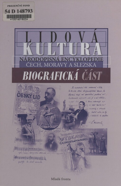 Lidová kultura :národopisná encyklopedie Čech, Moravy a Slezska