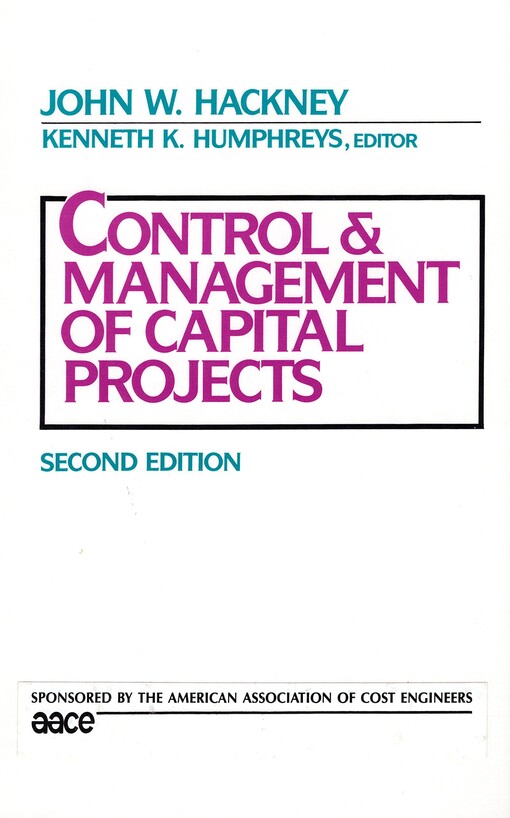 Control and Management of Capital Projects
