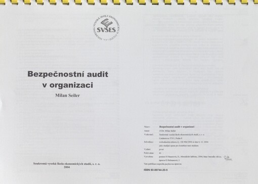Bezpečnostní audit v organizaci