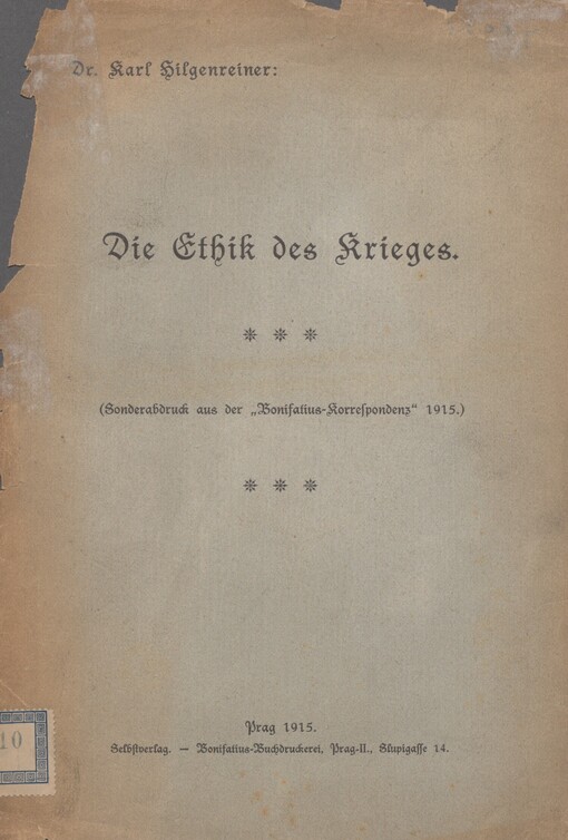 Die Ethik des Krieges