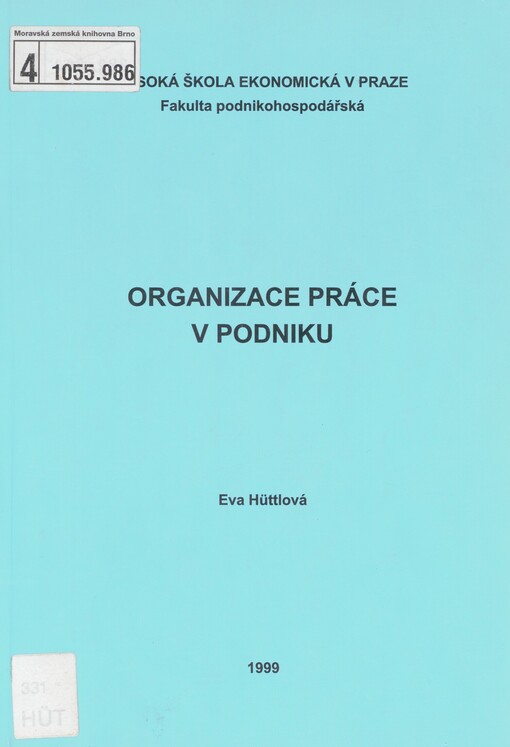 Organizace práce v podniku