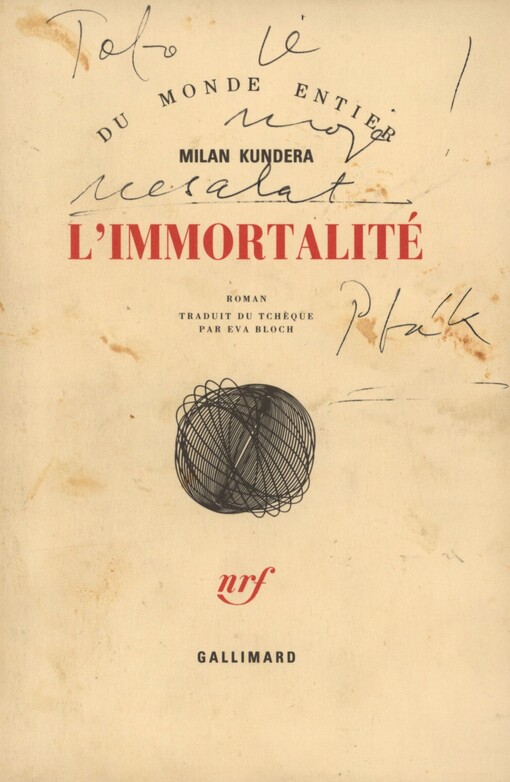 L'immortalité: roman