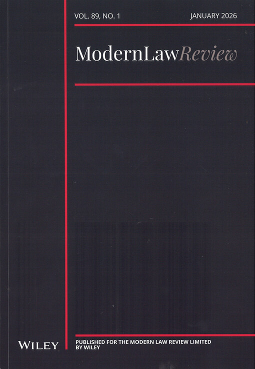 The modern law review