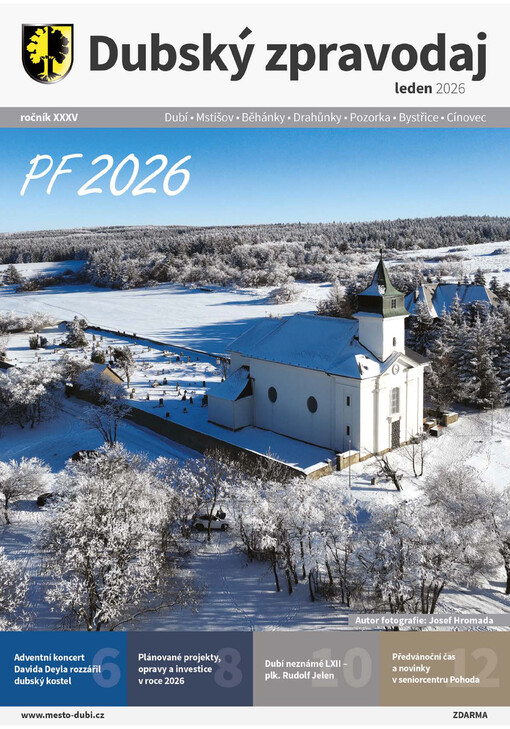 Dubský zpravodaj : informace pro občany města Dubí
