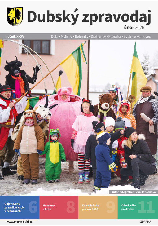 Dubský zpravodaj : informace pro občany města Dubí