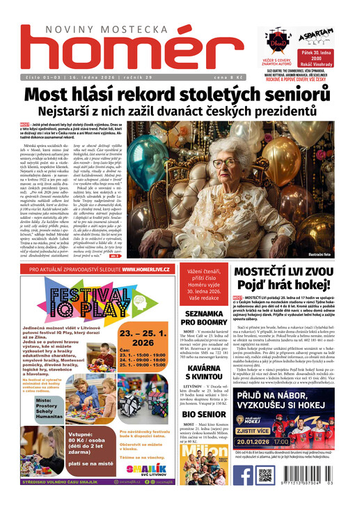 Homér : týdeník Mostecka