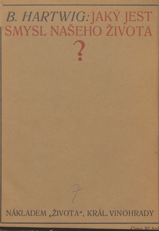 Jaký jest smysl našeho života?