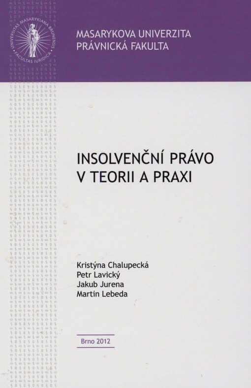 Insolvenční právo v teorii a praxi