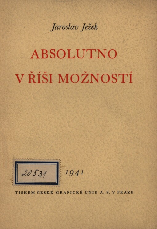 Absolutno v říši možností