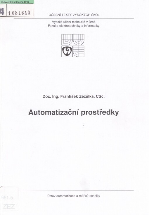 Automatizační prostředky