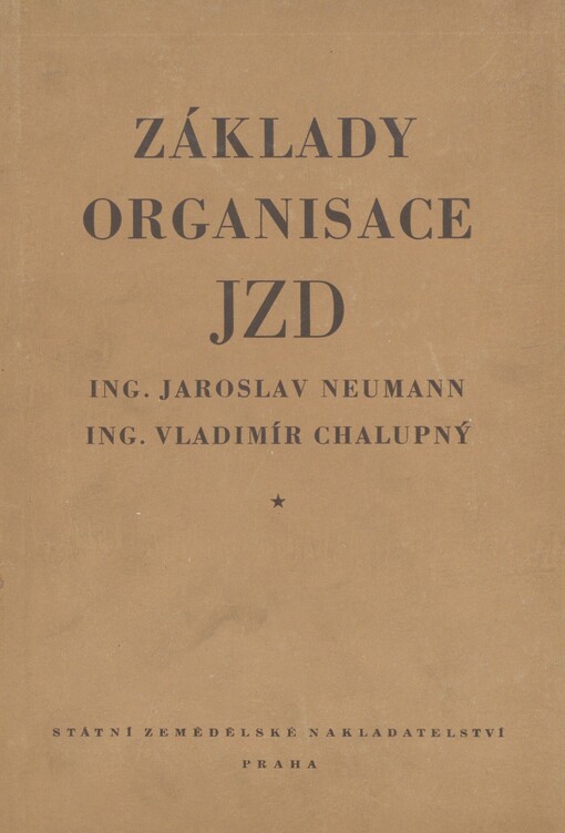 Základy organisace JZD