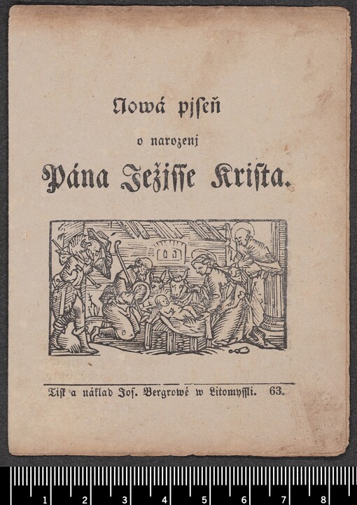 Nowá pjseň o narozenj Pána Ježjsse Krista