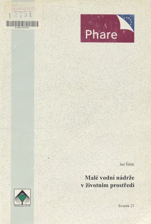 Malé vodní nádrže v životním prostředí
