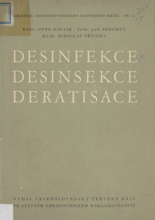 Desinfekce, desinsekce, deratisace