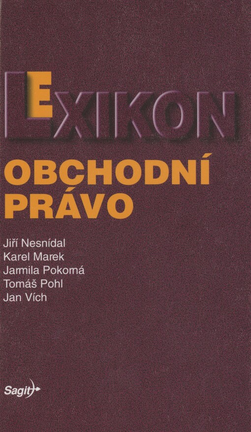 Lexikon - obchodní právo: obchodní právo