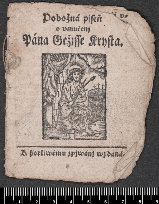 Pobožná pjseň o vmučenj Pána Gežjsse Krysta