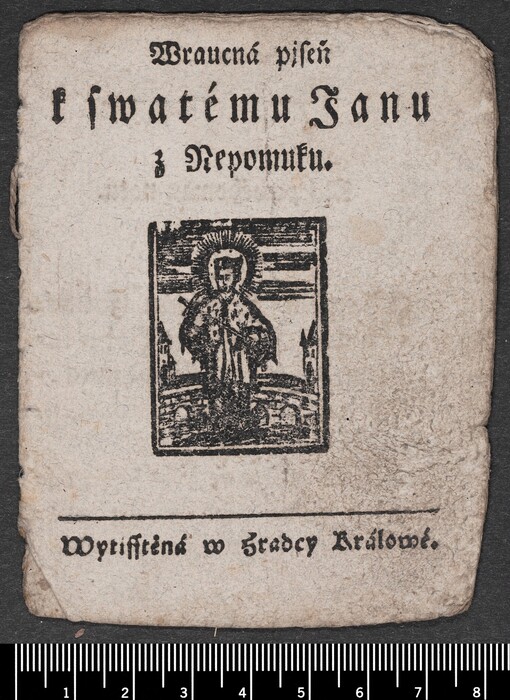 Wraucná pjseň k swatému Janu z Nepomuku