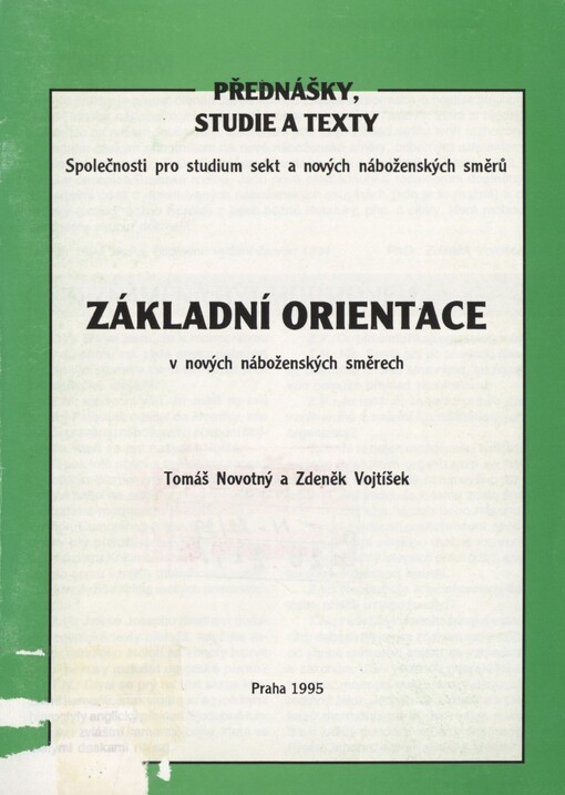 Základní orientace v nových náboženských směrech