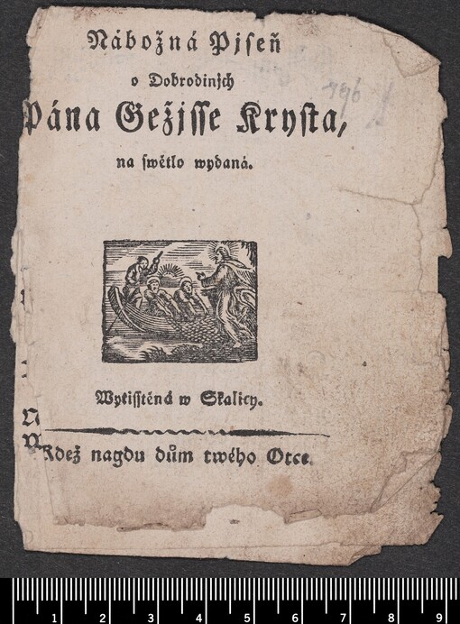 Nábožná Pjseň o Dobrodinjch Pána Gežjsse Krysta, na swětlo wydaná