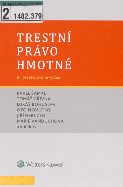 Trestní právo hmotné