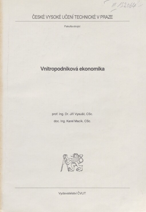 Vnitropodniková ekonomika