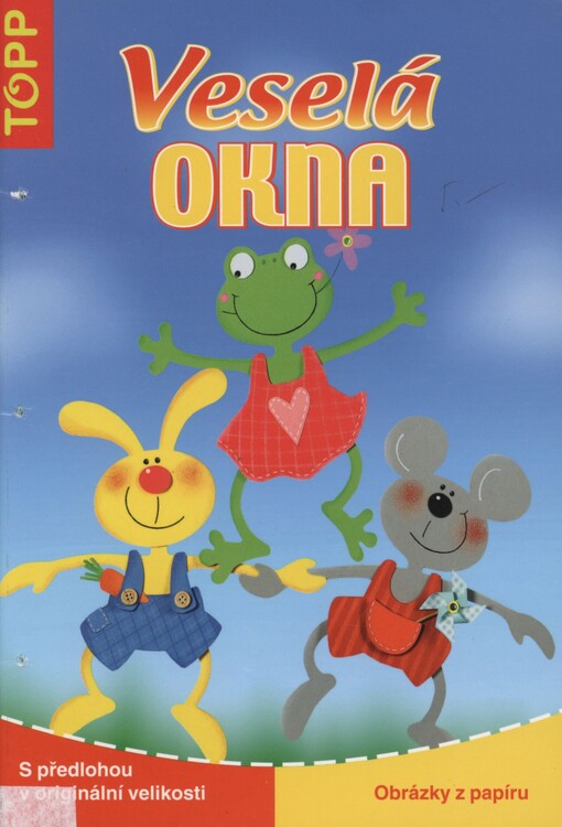 Veselá okna: obrázky z papíru