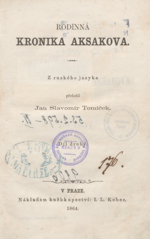 Rodinná kronika Aksakova