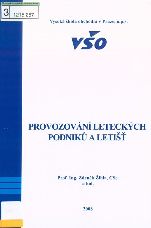 Provozování leteckých podniků a letišť