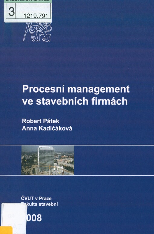 Procesní management ve stavebních firmách