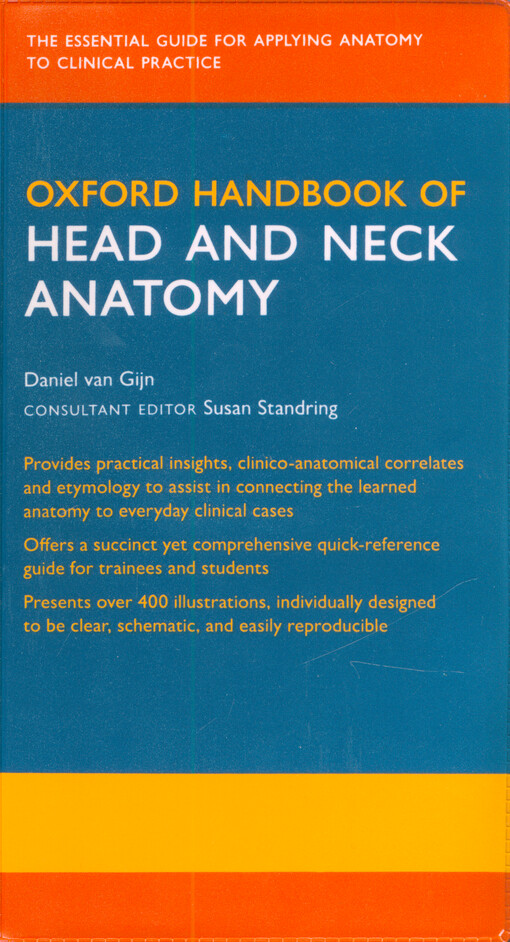 Oxford handbook of head and neck anatomy