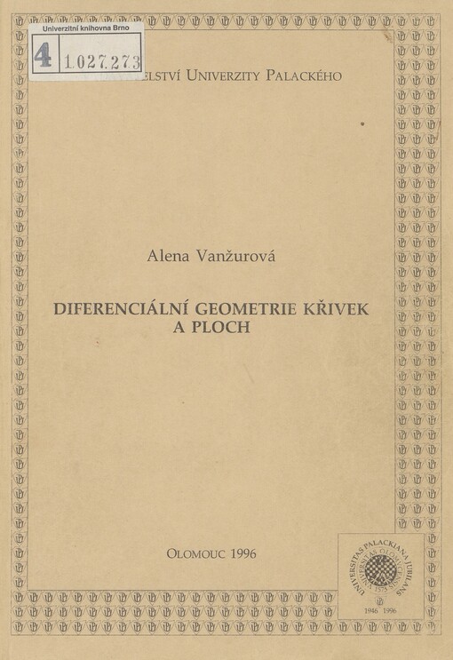Diferenciální geometrie křivek a ploch