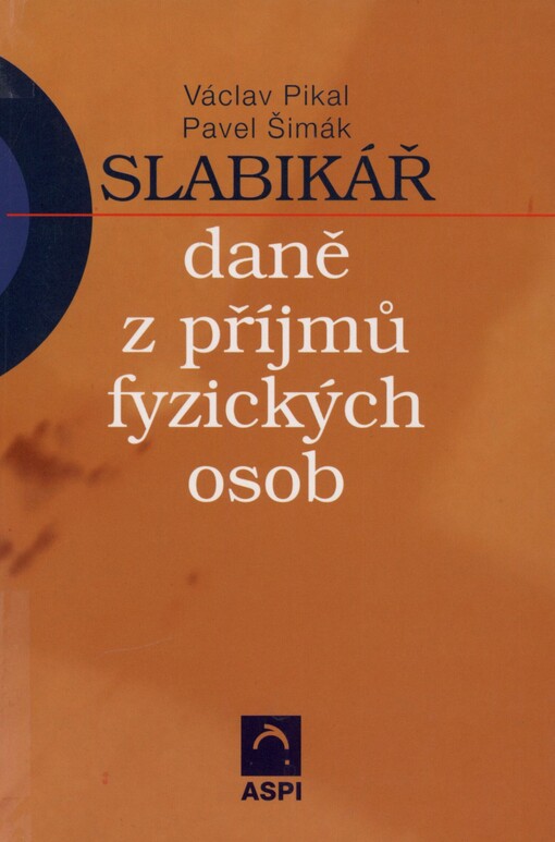 Slabikář daně z příjmů fyzických osob