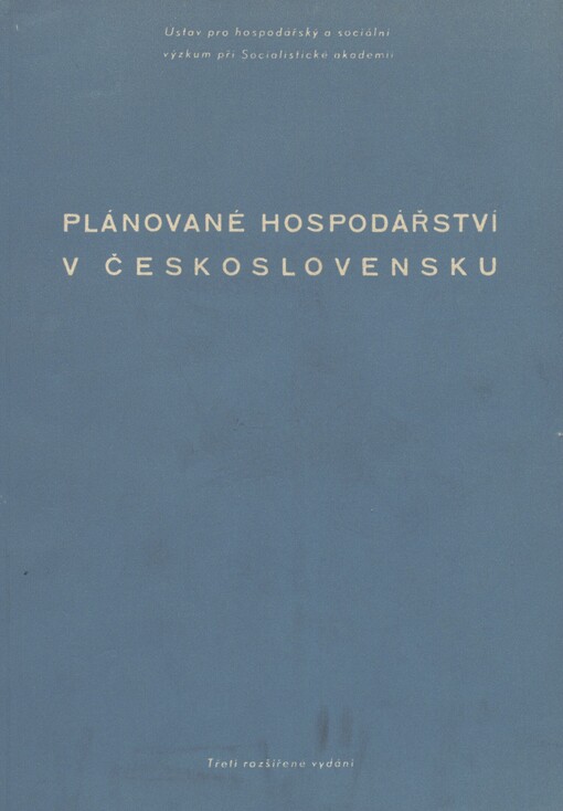 Plánované hospodářství v Československu