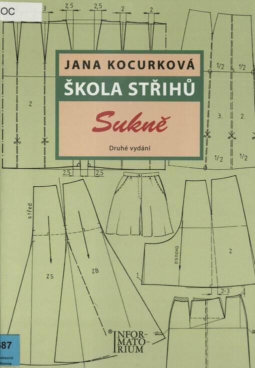 Škola střihů.Dámské košile, halenky a šaty, Druhé vydání