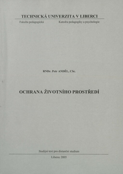 Ochrana životního prostředí