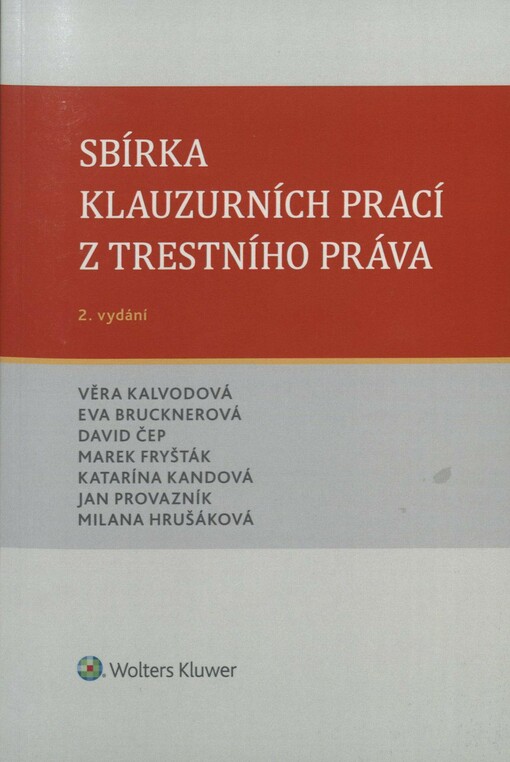 Sbírka klauzurních prací z trestního práva