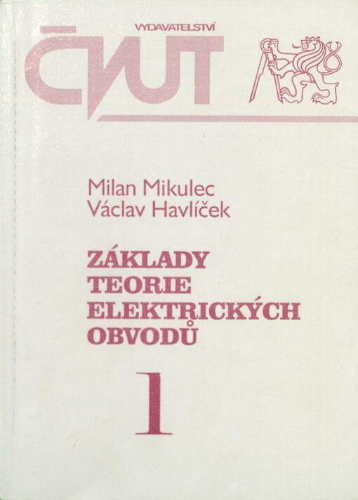 Základy teorie elektrických obvodů 1