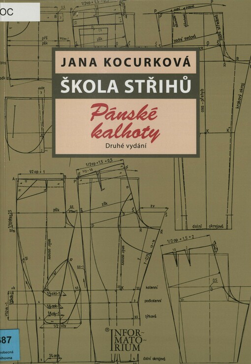 Škola střihů. Pánské kalhoty