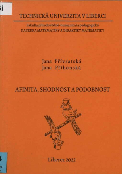 Afinita, shodnost a podobnost