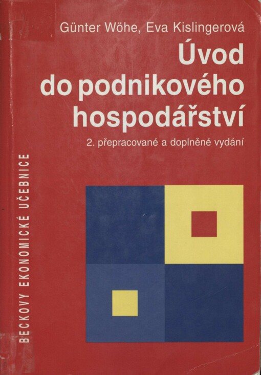 Úvod do podnikového hospodářství